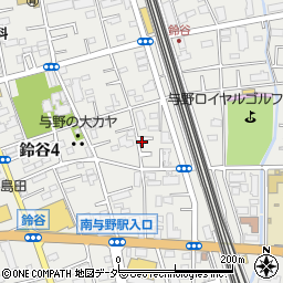 日本キリスト教団埼大通り教会周辺の地図