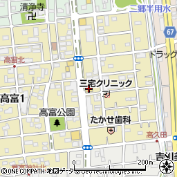 夢庵吉川店周辺の地図