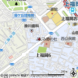 進学塾クレア　上福岡西口校周辺の地図