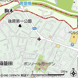 麺串屋 八里周辺の地図