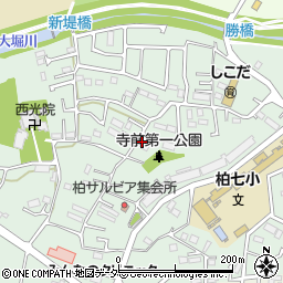 千葉県柏市篠籠田1288-8周辺の地図