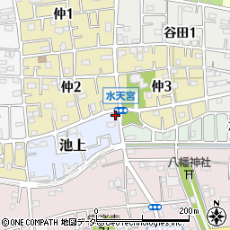 埼玉県ふじみ野市池上2-6周辺の地図