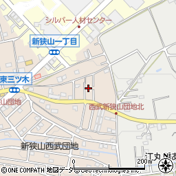 埼玉県狭山市東三ツ木88周辺の地図