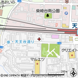 リパーク天王台駅前第４駐車場周辺の地図
