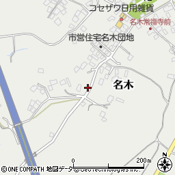 千葉県成田市名木912-1周辺の地図