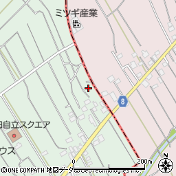 埼玉県狭山市中新田3周辺の地図