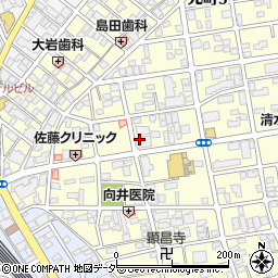 筑波進研スクール周辺の地図
