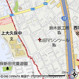 〒338-0014 埼玉県さいたま市中央区上峰の地図