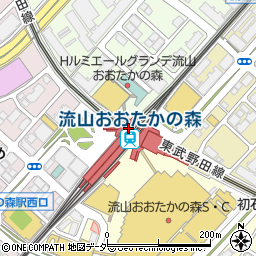 流山おおたかの森駅（千葉県流山市） 駅・路線から地図を検索｜マピオン