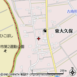 埼玉県富士見市東大久保321周辺の地図