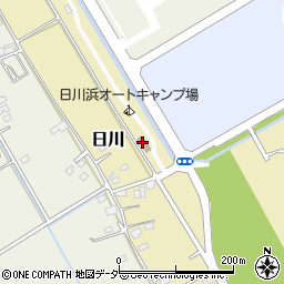 神栖市営日川浜オートキャンプ場周辺の地図