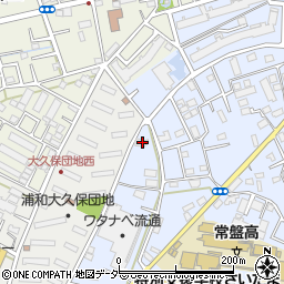 埼玉県さいたま市桜区上大久保345周辺の地図