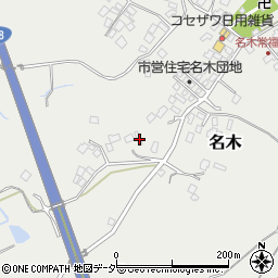 千葉県成田市名木909周辺の地図