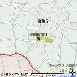 伊南理神社周辺の地図