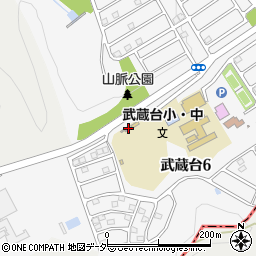 埼玉県日高市武蔵台5丁目140周辺の地図