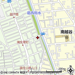 蒲生東診療所周辺の地図