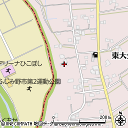 埼玉県富士見市東大久保333周辺の地図