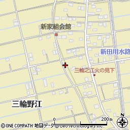 埼玉県吉川市三輪野江1470周辺の地図