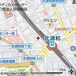 株式会社新井学院周辺の地図