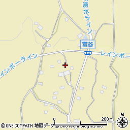 山梨県北杜市大泉町谷戸4324周辺の地図