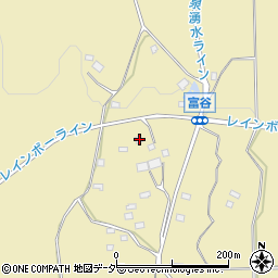 山梨県北杜市大泉町谷戸4323周辺の地図