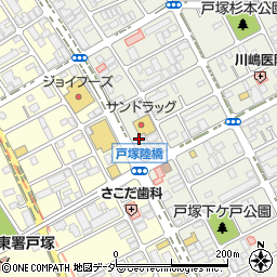 ファミリーショップハーモニー東川口店周辺の地図