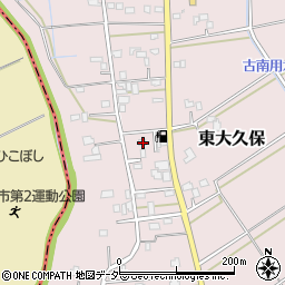 埼玉県富士見市東大久保358周辺の地図