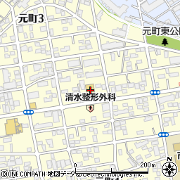 スギ薬局浦和元町店周辺の地図