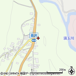 山梨県北杜市高根町長澤423周辺の地図