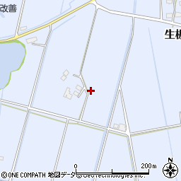 茨城県稲敷郡河内町生板9407周辺の地図