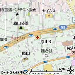 日産プリンス埼玉販売浦和原山店周辺の地図