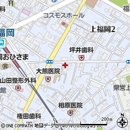 福沢屋周辺の地図