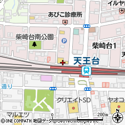くすりの福太郎　天王台北口店周辺の地図