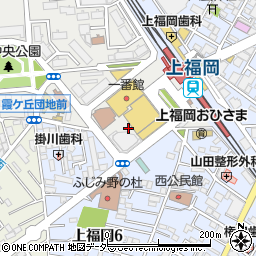 アウトレット十勝上福岡店周辺の地図