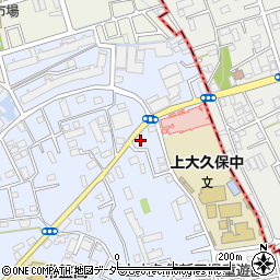 埼玉県さいたま市桜区上大久保840周辺の地図