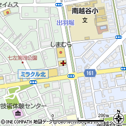 マツモトキヨシ南越谷七左町店周辺の地図