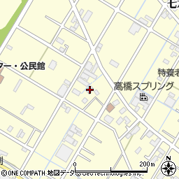 埼玉県越谷市七左町4丁目107周辺の地図