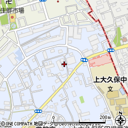 埼玉県さいたま市桜区上大久保382-1周辺の地図