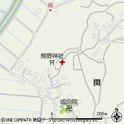 千葉県香取市関周辺の地図