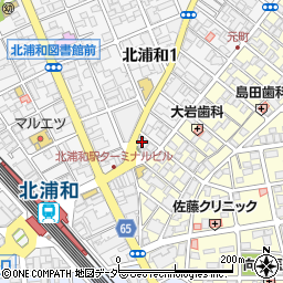 吉沢医院周辺の地図
