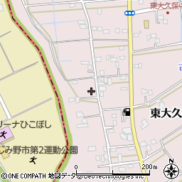 埼玉県富士見市東大久保355周辺の地図