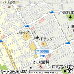 サイクルプラザ・ヤクシン　東川口店周辺の地図