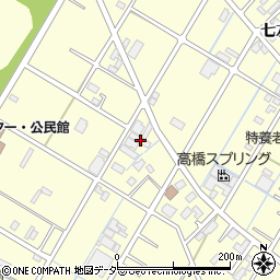 埼玉県越谷市七左町4丁目113周辺の地図