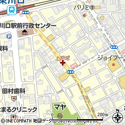 上戸塚周辺の地図