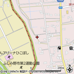 埼玉県富士見市東大久保357周辺の地図