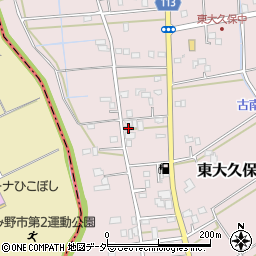埼玉県富士見市東大久保353周辺の地図