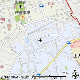 埼玉県さいたま市桜区上大久保360-2周辺の地図