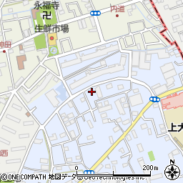 埼玉県さいたま市桜区上大久保360-2周辺の地図