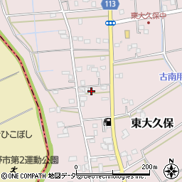 埼玉県富士見市東大久保352周辺の地図