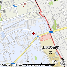 埼玉県さいたま市桜区上大久保372周辺の地図